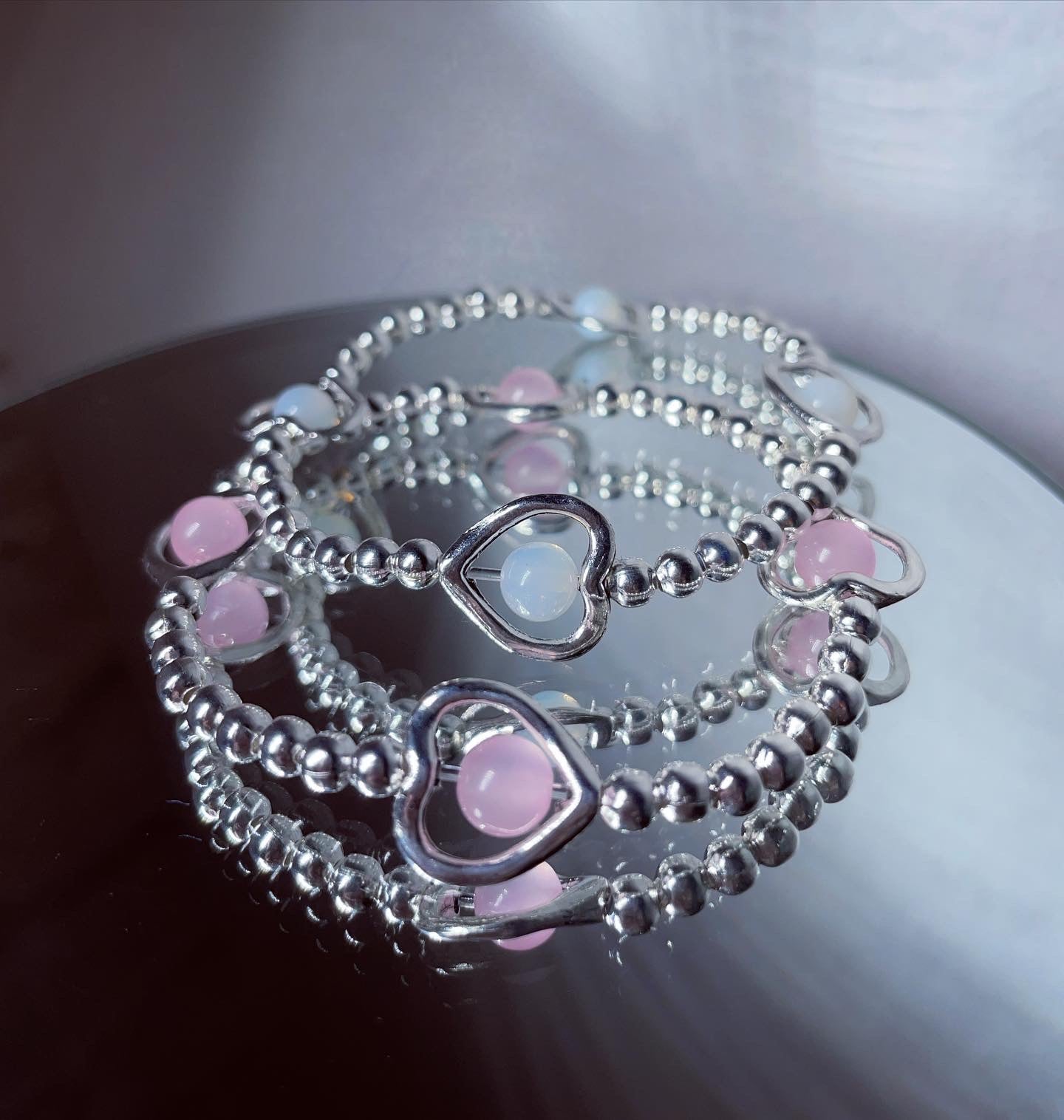 spinning heart fidget bracelet stylish accessory for anxiety | anxiety relief | sensory bracelet | gifts for women