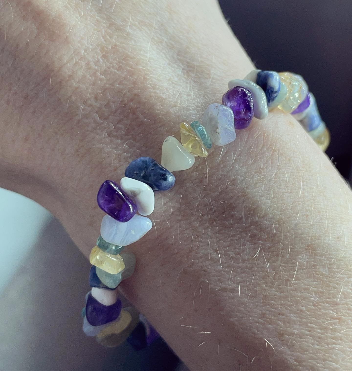 Adhd & autism crystal support bracelet