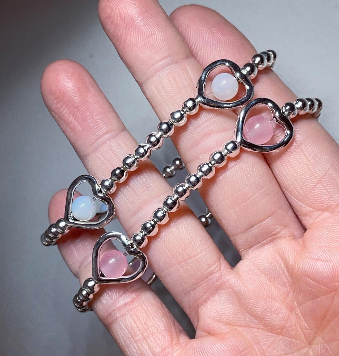 spinning heart fidget bracelet stylish accessory for anxiety | anxiety relief | sensory bracelet | gifts for women