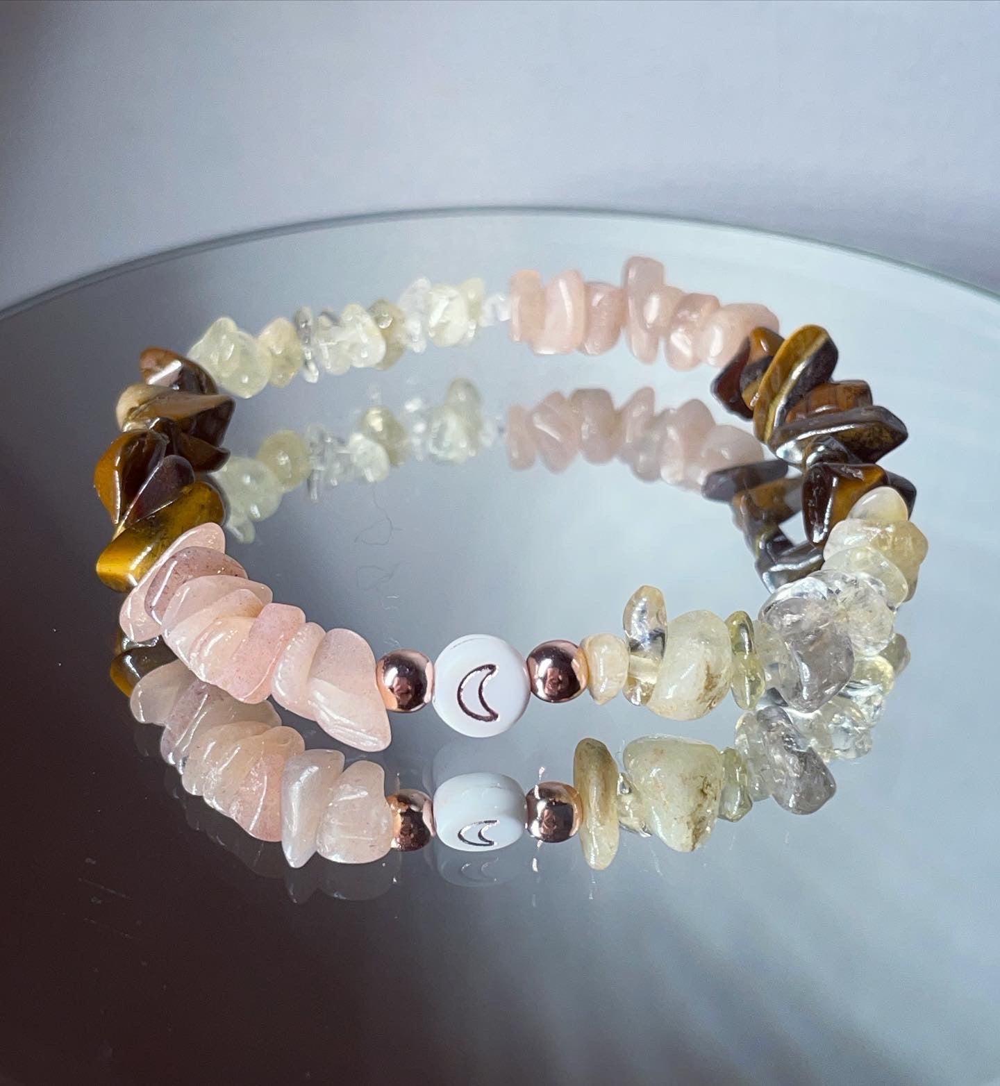 S.A.D seasonal affective disorder crystal healing bracelet