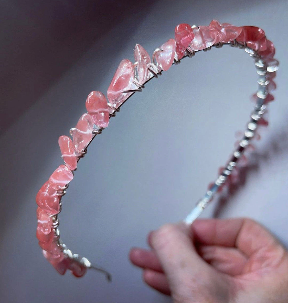 Crystal hair bands silver / gold