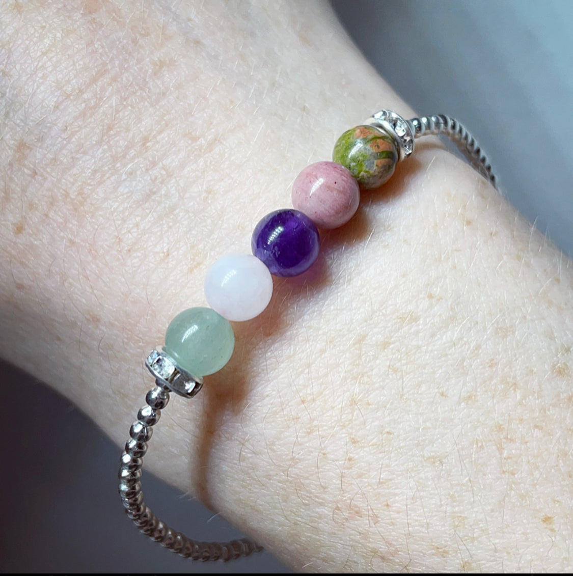 Fertility /pregnancy/ hormone balancing crystal bracelet