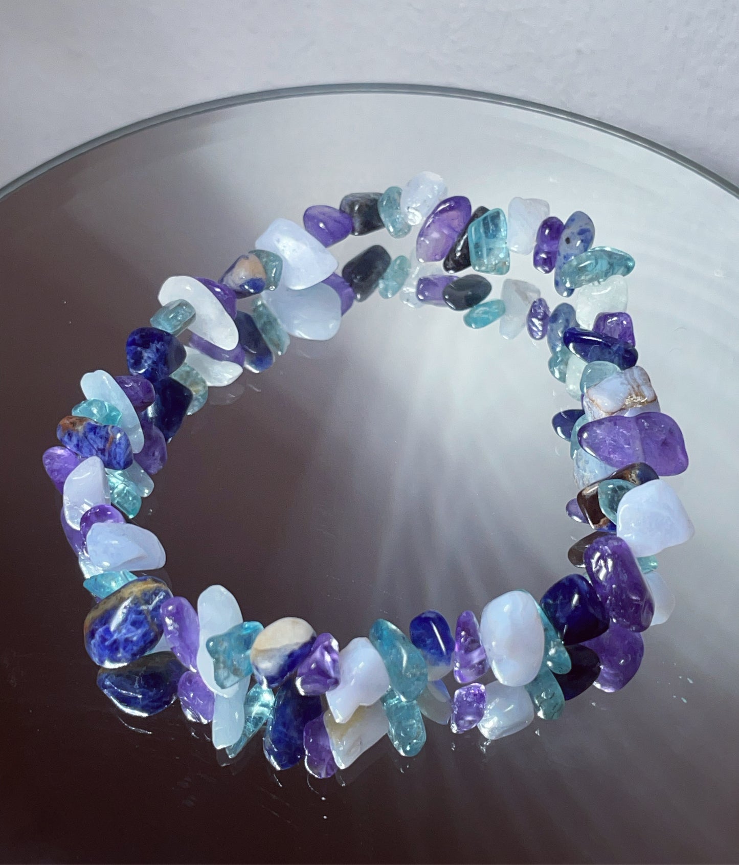 Autism crystal support bracelet