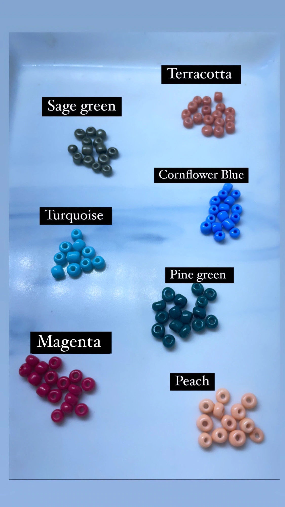 Personalised diamanté hamsa name bracelets coloured glass seed beads