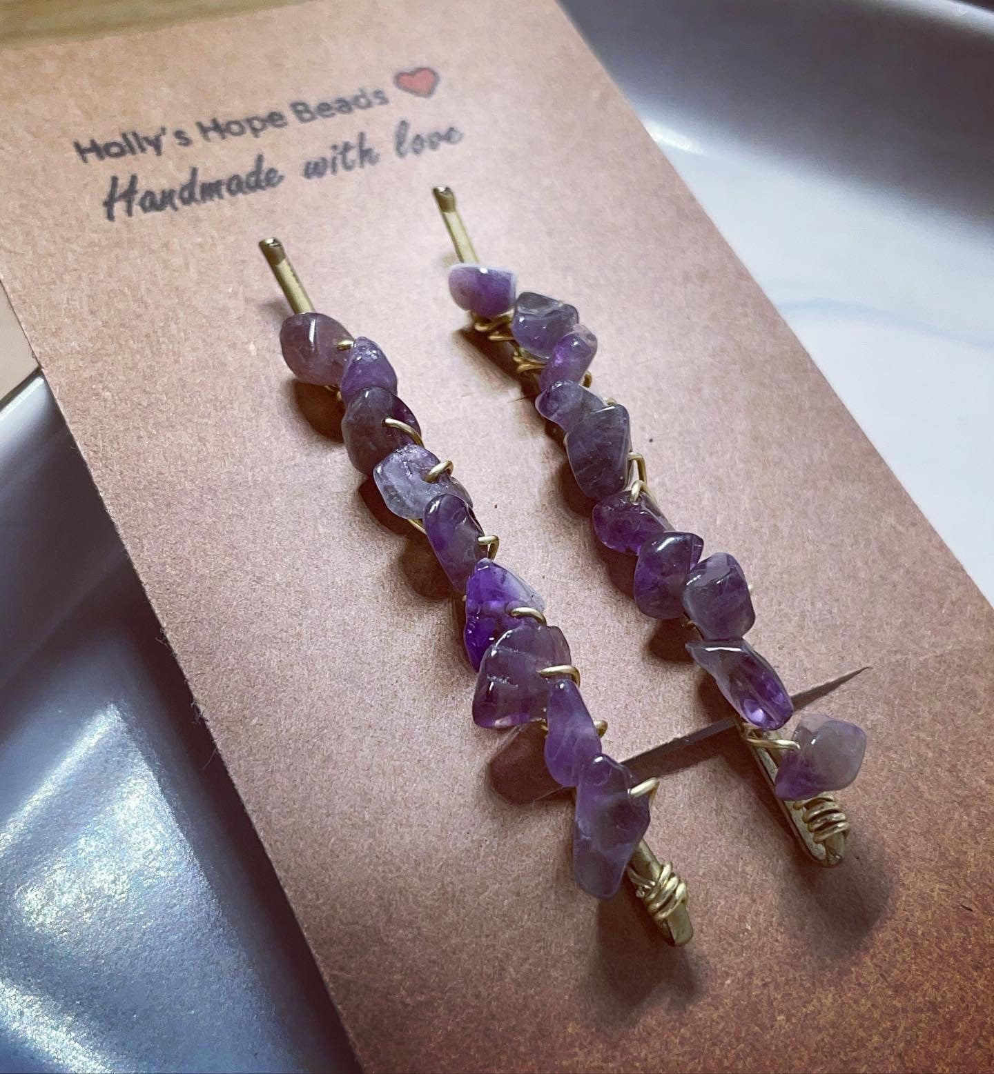 Crystal Bobby hair pins