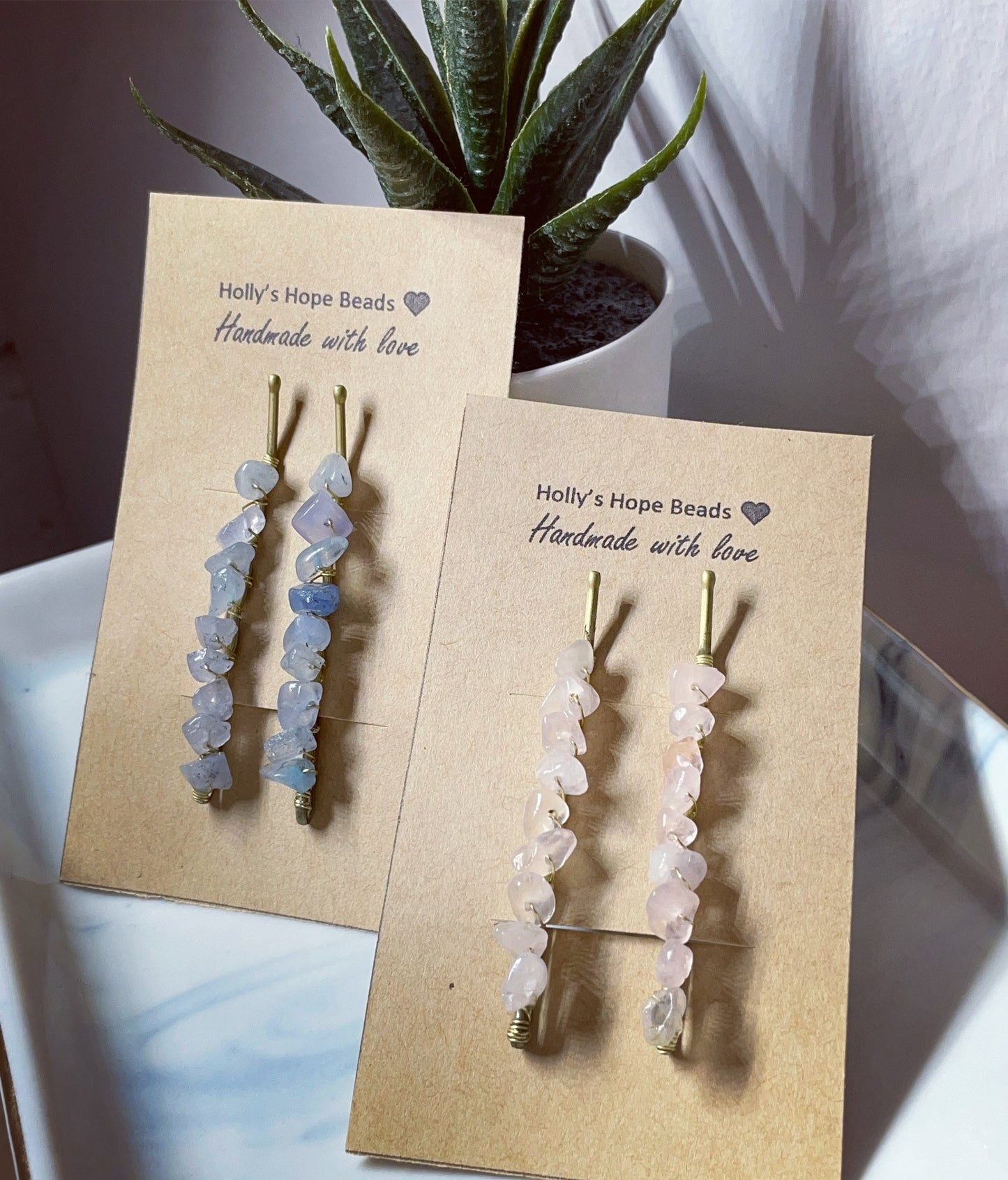 Crystal Bobby hair pins