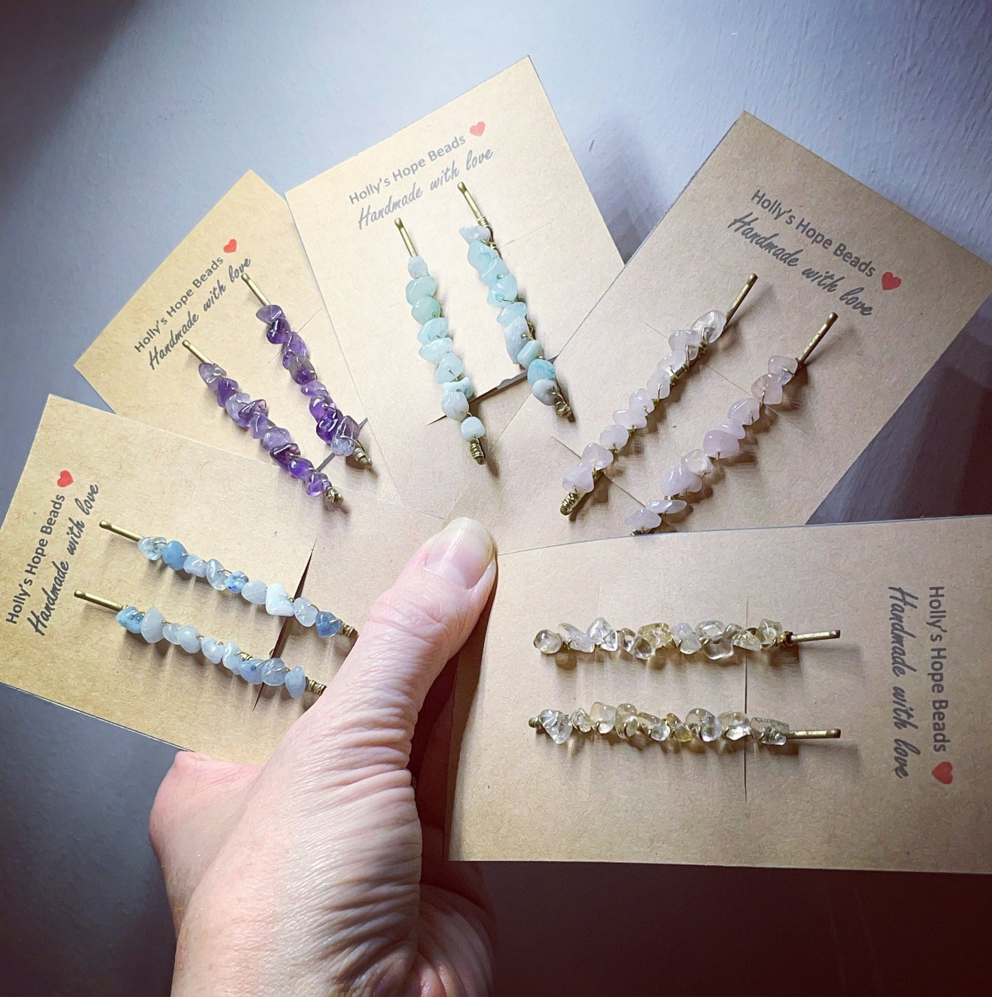 Crystal Bobby hair pins