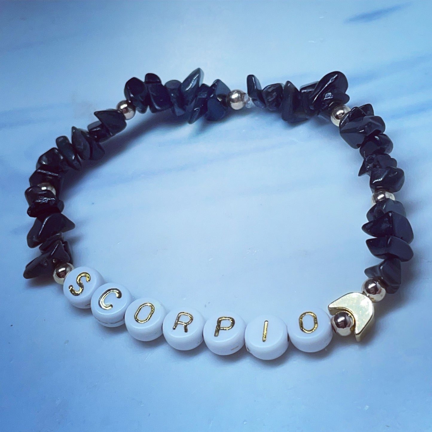 Crystal star sign/ zodiac bracelets