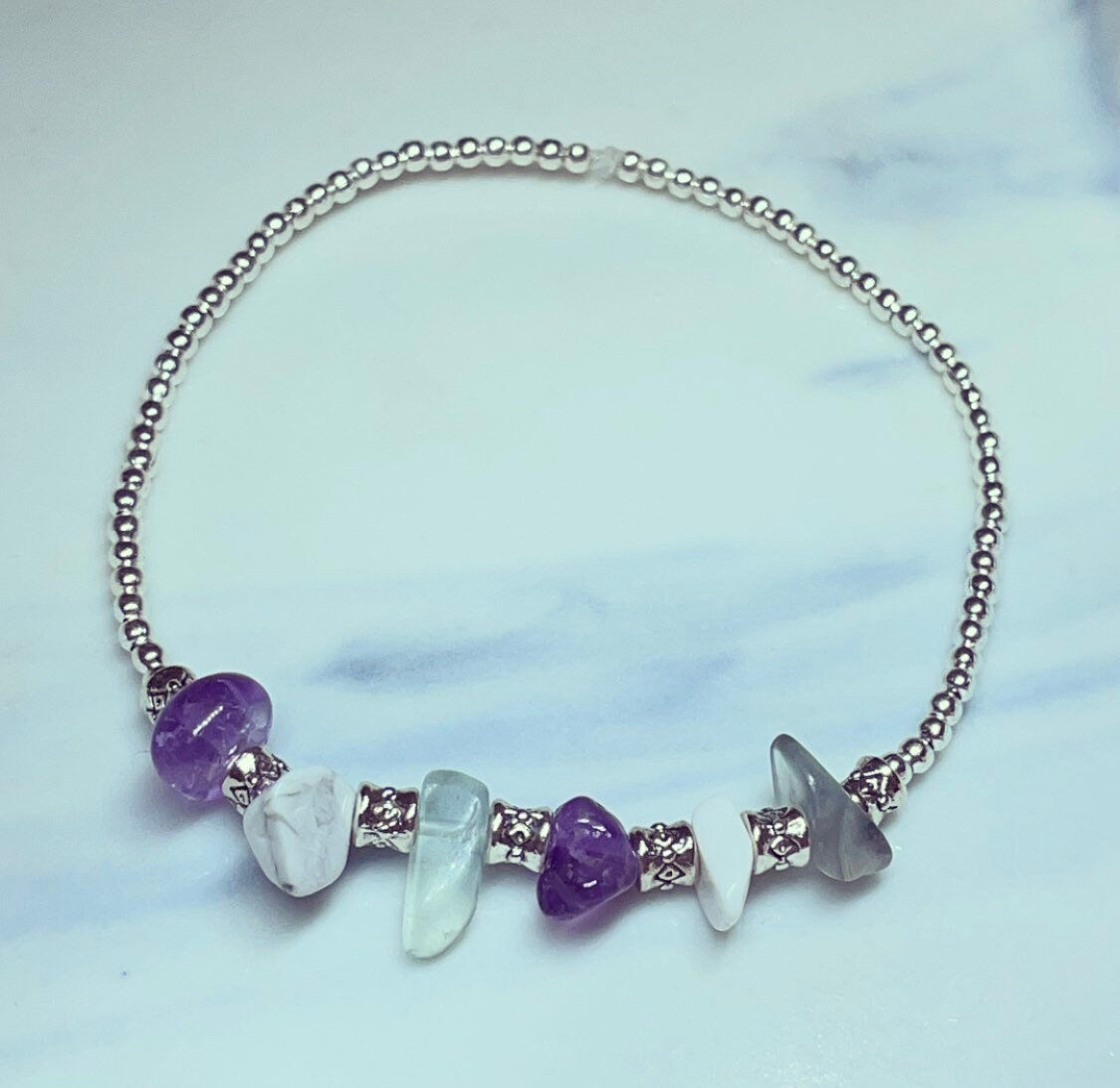 Menopause Emotional support Bracelet, Crystal Bracelet, Crystal Gifts, gift for her,