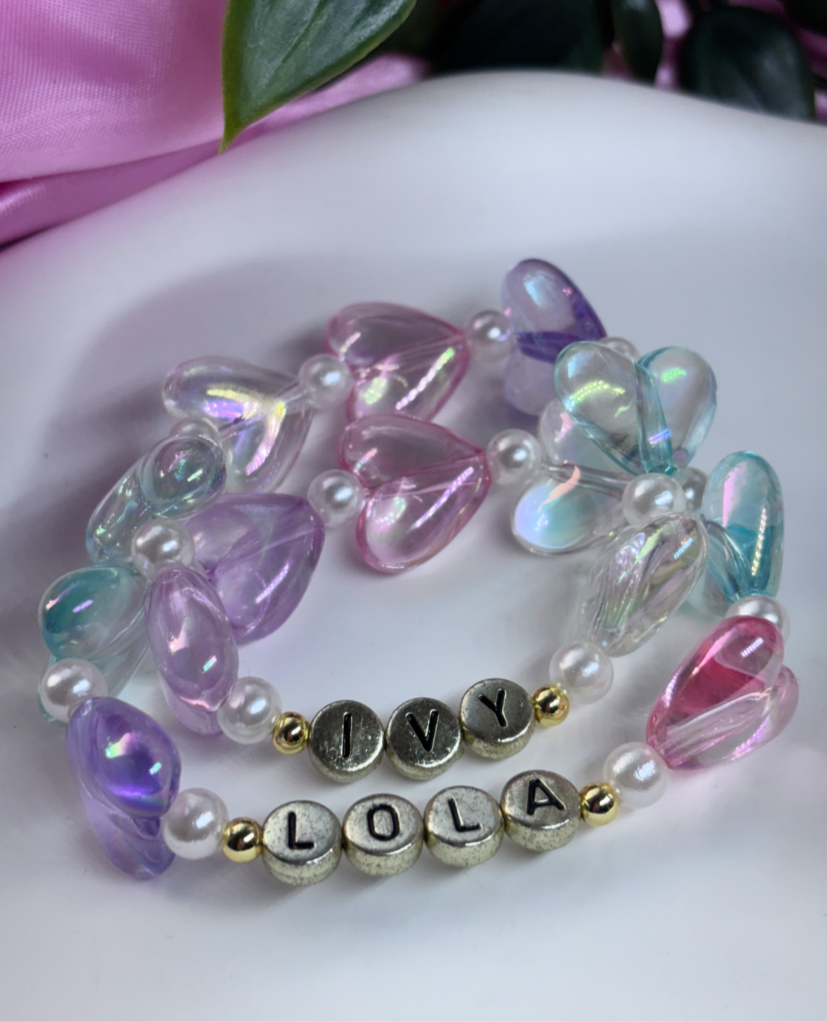 Valentines personalised DIY make your own bracelet kit for children and adults