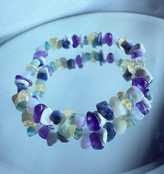 Adhd & autism crystal support bracelet