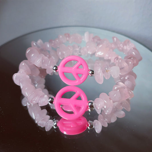 Ying Yang rose Quartz self love / relationships