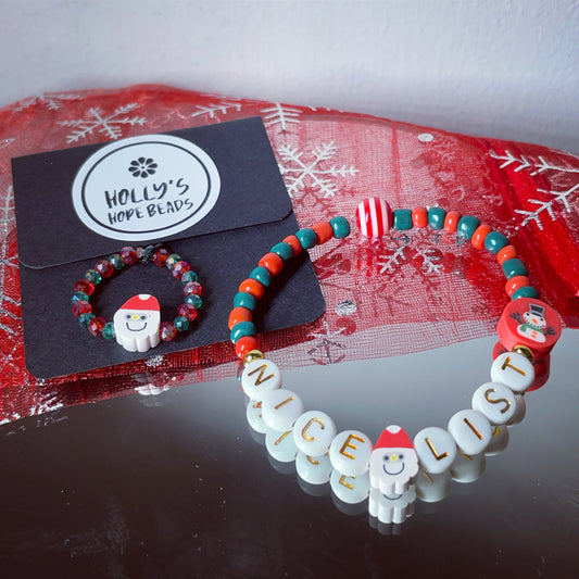 Christmas children’s jewellery set stocking filler | children’s Christmas gifts | childrens ring and bracelet