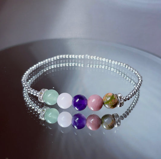 Fertility /pregnancy/ hormone balancing crystal bracelet