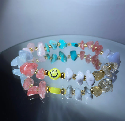 The ultimate happiness crystal healing bracelet