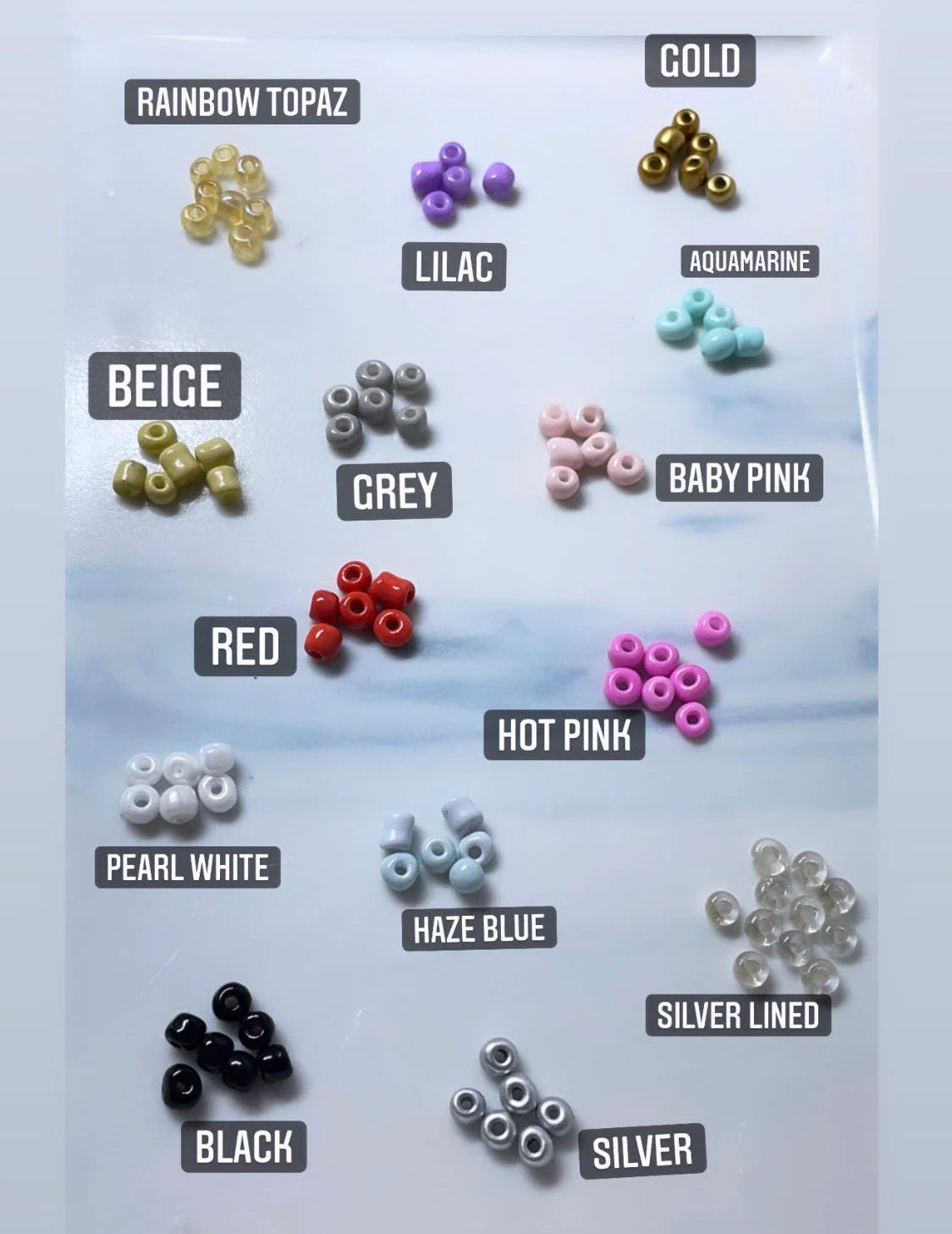 Personalised diamanté hamsa name bracelets coloured glass seed beads